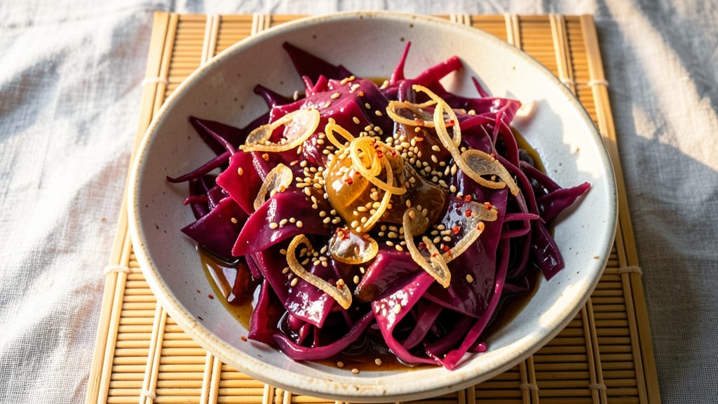 Chinese Red Cabbage Salad Recipe: Crunchy, Tangy, and Quick-Pickled Magic