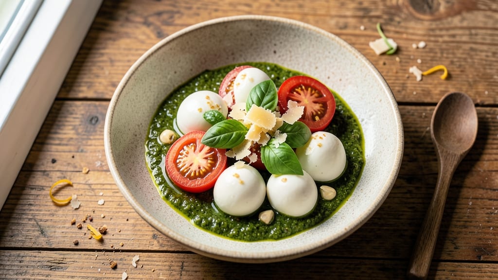 Caprese Salad Recipe With Pesto: Herb-Infused Twist on a Classic