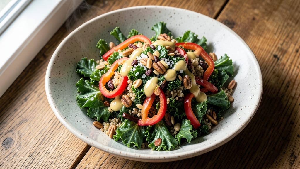 Charleston's Kale and Quinoa Salad Recipe: Smoky Chipotle Vinaigrette Magic