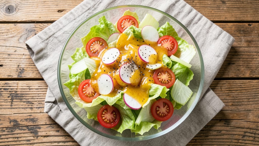 Citrus Vinaigrette Salad Recipe: Zesty Brightness With Crunchy Celery Crowns