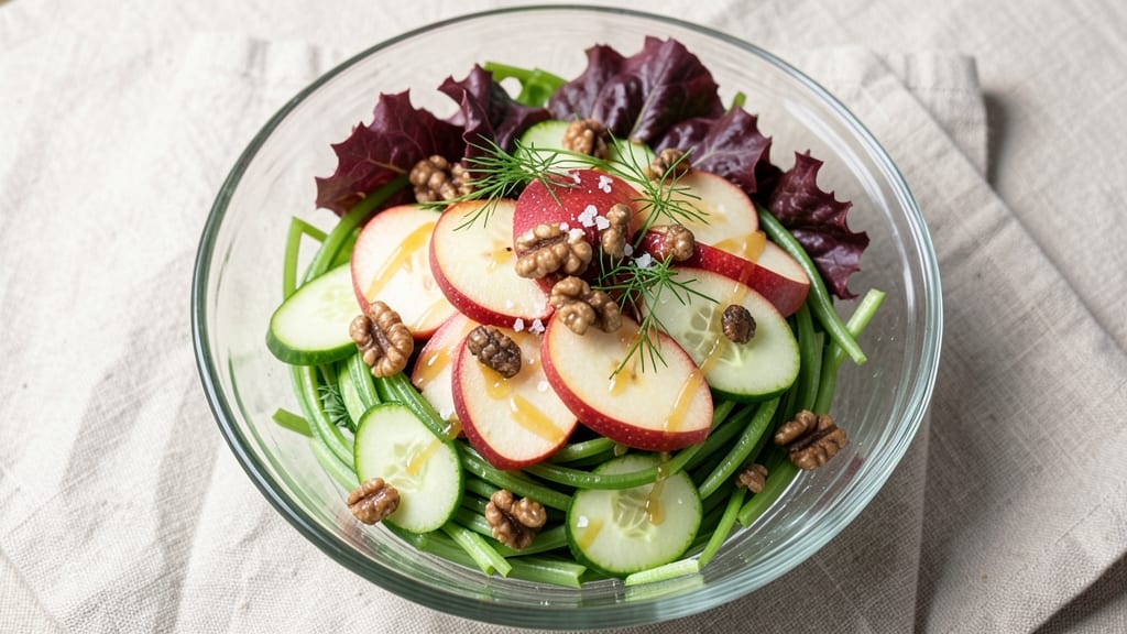 Cloud Nine Salad Recipe: Celery Crown Crunch Meets Tangy Herb Dressing Magic