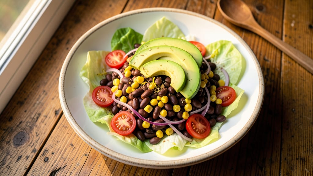 Taco Salad Recipe With Corn and Black Beans: Crunchy, Hearty Fiesta in One Bowl