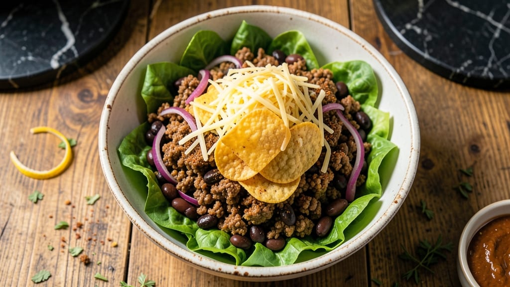 Cheap Taco Salad Recipe: Crunchy Layers and Bold Flavors for Under $10