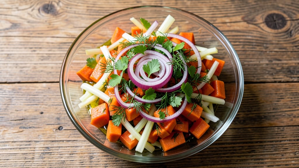 Chopped Carrot Salad Recipe: Bright Citrus and Herb Crunch in Minutes