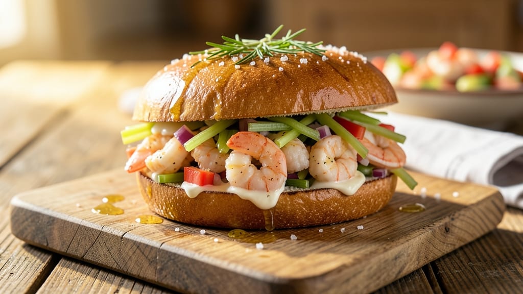 Canned Shrimp Salad Sandwich Recipe: Celery Crown Crunch Meets Zesty Lemon-Tarragon Twist