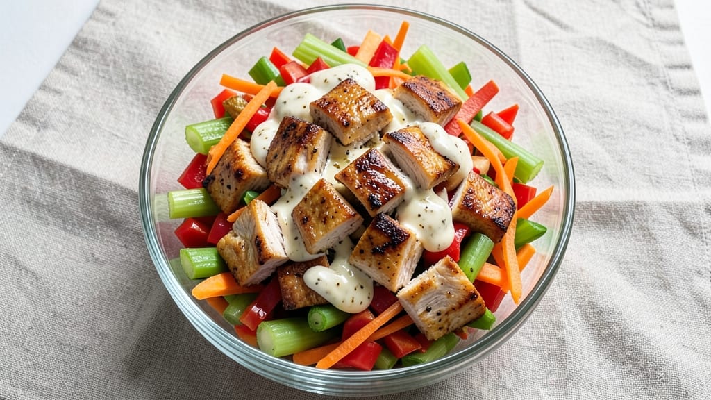 True Food Chopped Salad Recipe: Layered Crunch and Cream Cheese Without Mayo