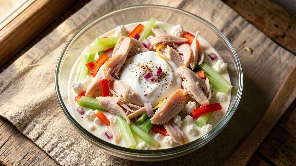 Chicken Salad Recipe With Cottage Cheese and Greek Yogurt: Ultra-Creamy Protein-Packed Twist