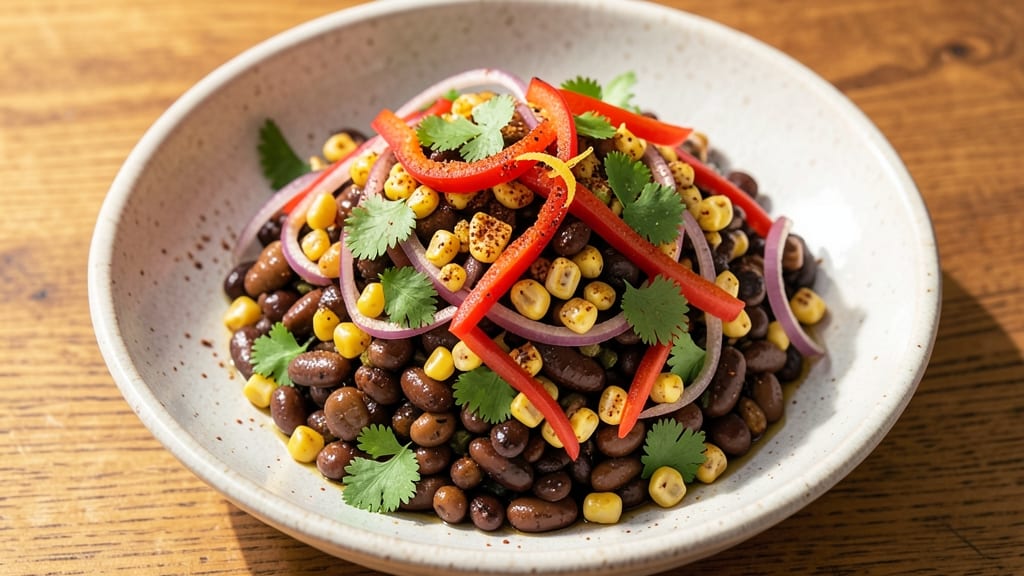 Cedars Black Bean Salad Recipe: Herb-Infused Crunch with Smoky Chipotle Heat