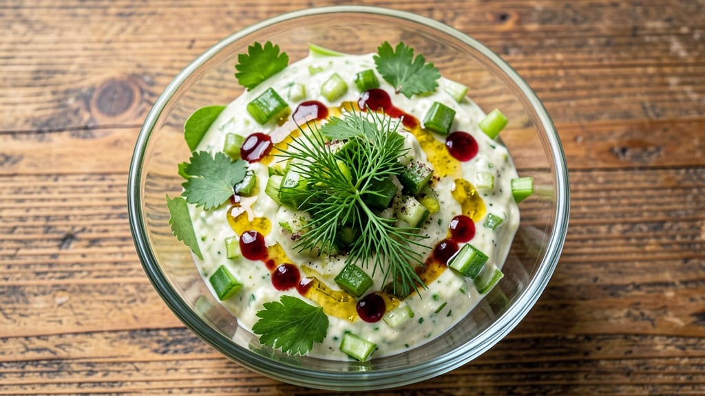 Celery Salad Dressing Recipe: Bold Herb Vinaigrette With Zero Mayo