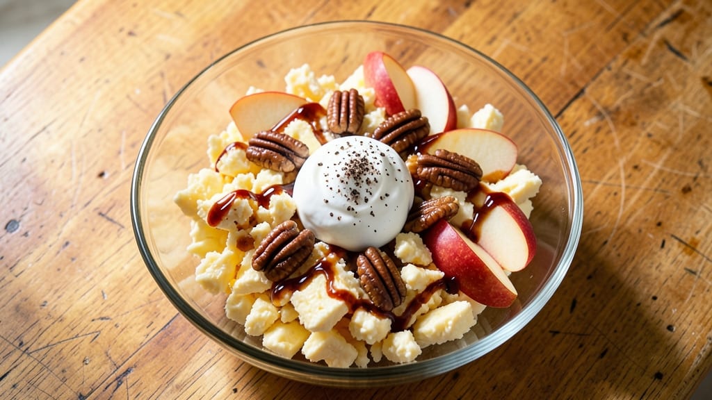Cheddar Cheese Salad Recipe: Sharp Crunch and Creamy Herb Twist