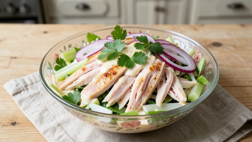 Chichen Salad Recipe: Juicy Chicken and Toasted Almond Crunch