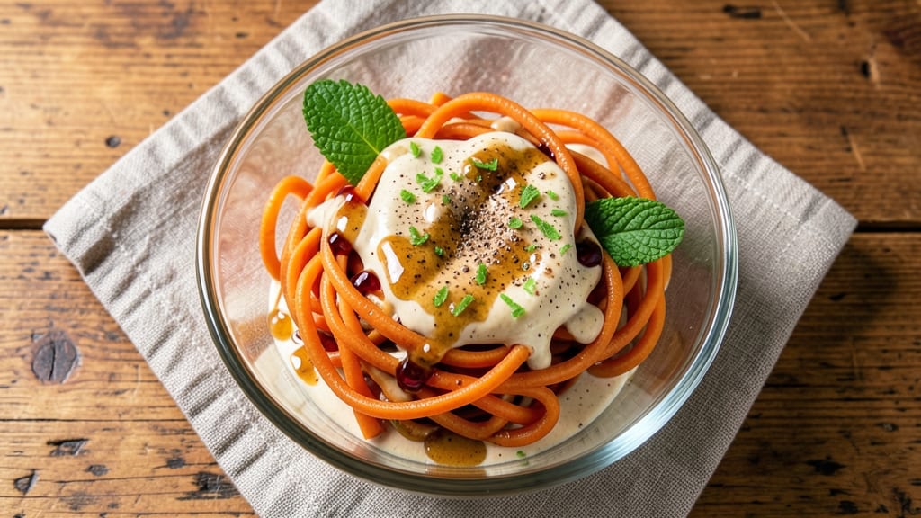 Carrot Noodle Salad Recipe: Sweetly Spiced with Cumin and Lime Zest