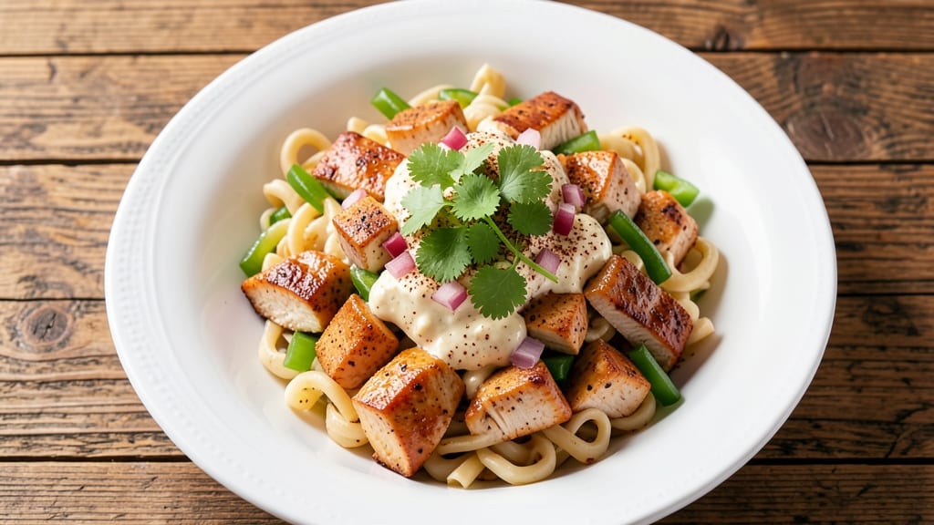 Cold Cajun Chicken Pasta Salad Recipe: Bold Spice Meets Cool Creamy Layers
