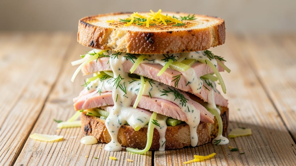 Chicken Salad Sandwich Recipe No Mayo: Crisp Celery Crowns and Herb Yogurt Creaminess