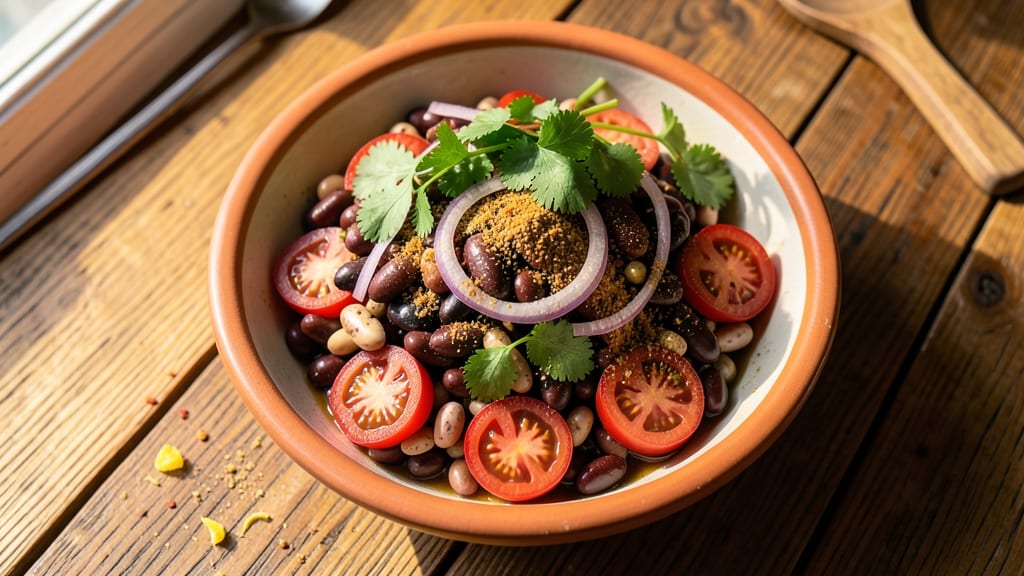 3 Bean Salad Recipe Mexican: Bold Lime and Cumin Crunch in 15 Minutes