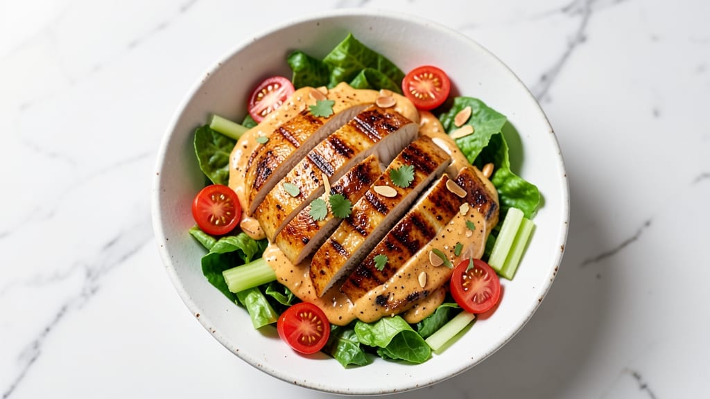 Chili's Grilled Chicken Salad Recipe: Smoky Chipotle Cream Cheese and Crisp Celery Crowns