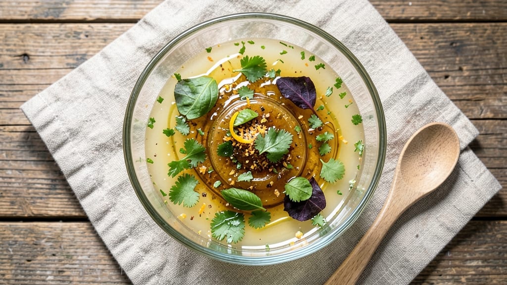 Vegan Fruit Salad Dressing Recipe: Bright Citrus-Lime Vinaigrette With Herbal Zing