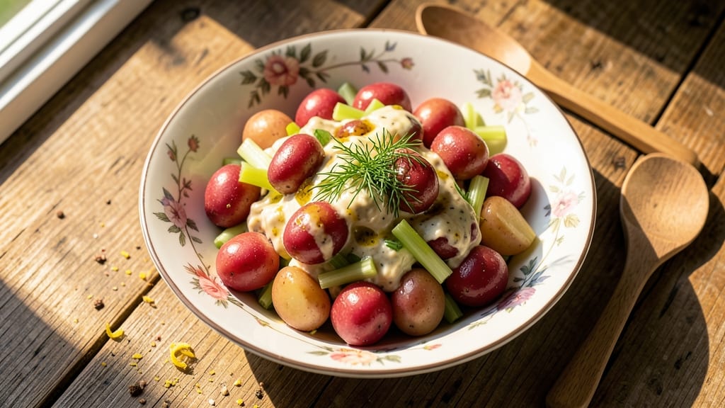 Chrissy Teigen's Potato Salad Recipe: Bold Mustard and Celery Crunch Without Mayo
