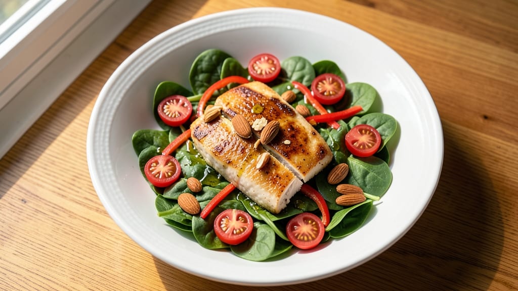 200-Calorie Salad Recipe: Protein-Packed Freshness in Every Bite