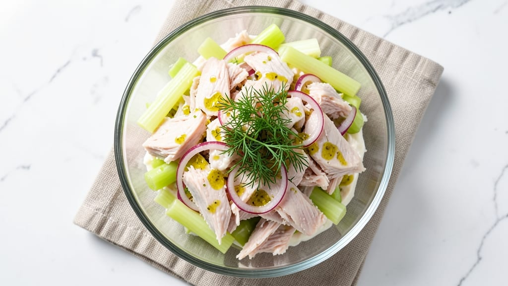 Clean Tuna Salad Recipe: Crunchy Celery Crowns and Zero-Mayo Creaminess