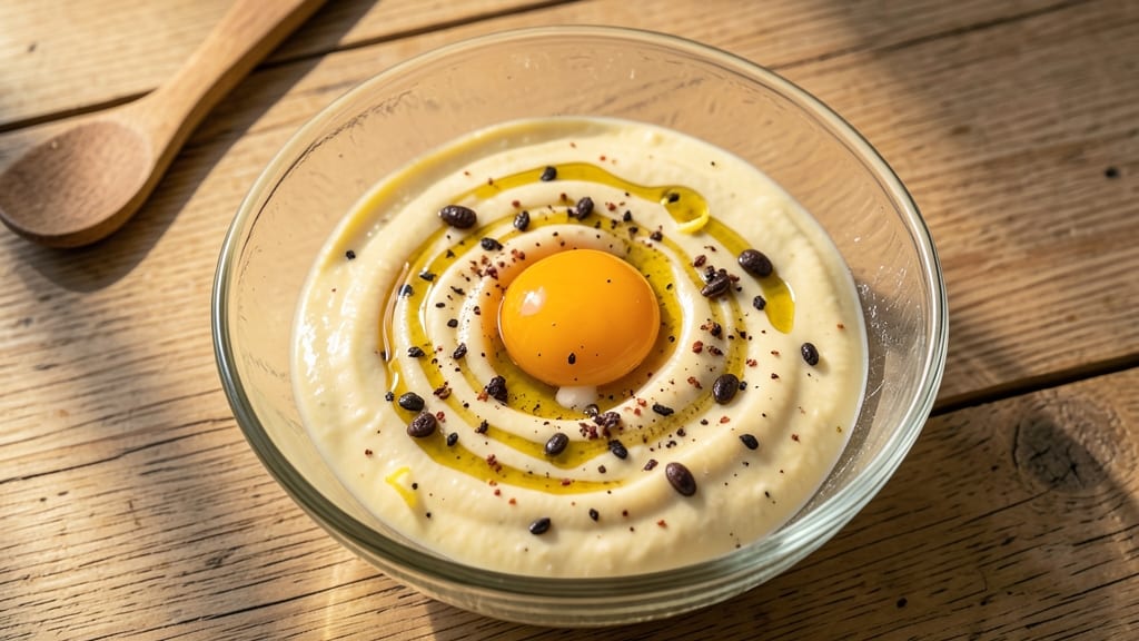 Caesar Salad Dressing Recipe With Egg: Rich and Velvety Herb Emulsion