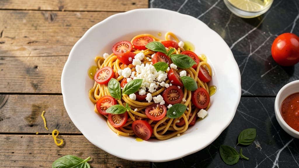 Sweet Tomatoes Pasta Salad Recipe: Sun-Kissed Cherry Tomatoes and Basil Brightness