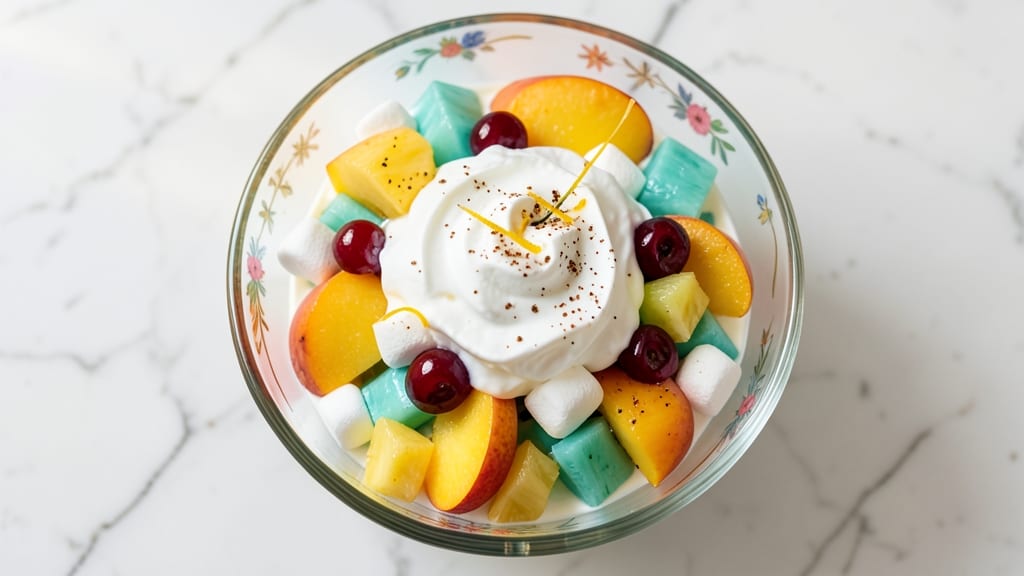 Ambrosia Salad Recipe With Canned Fruit: Nostalgic 70s Sweetness in 10 Minutes