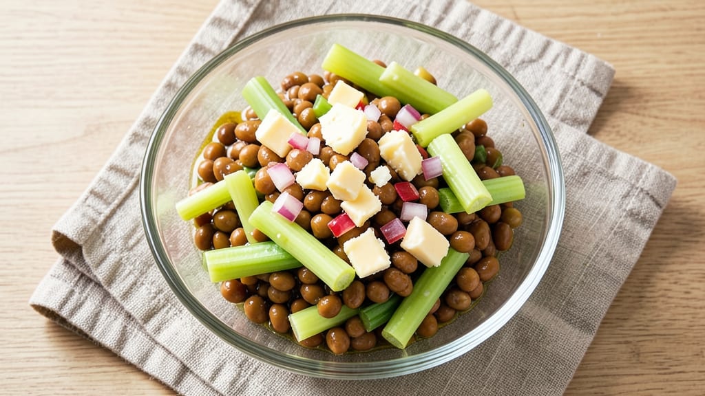 Carla Hall's Black Eyed Peas Salad Recipe: Smoky Herb Cheese Harmony With Crunchy Celery Crowns