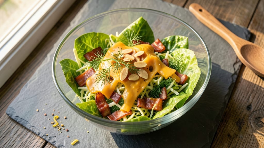 Chopper Box Salad Recipe: Layered Crunch and Creamy Herb Cheese Bliss