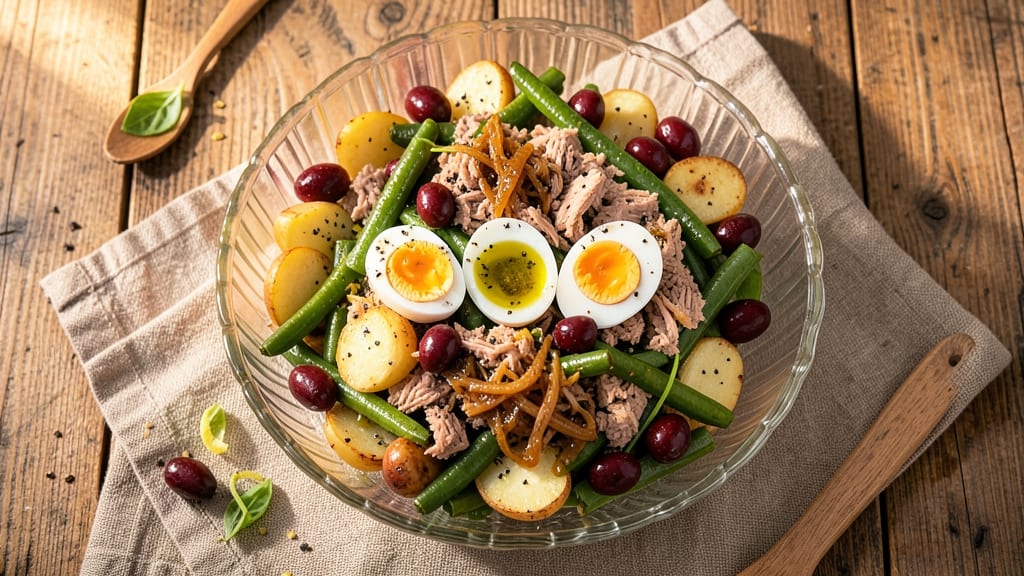 Classic Tuna Nicoise Salad Recipe: French Bistro Crunch and Herb Freshness