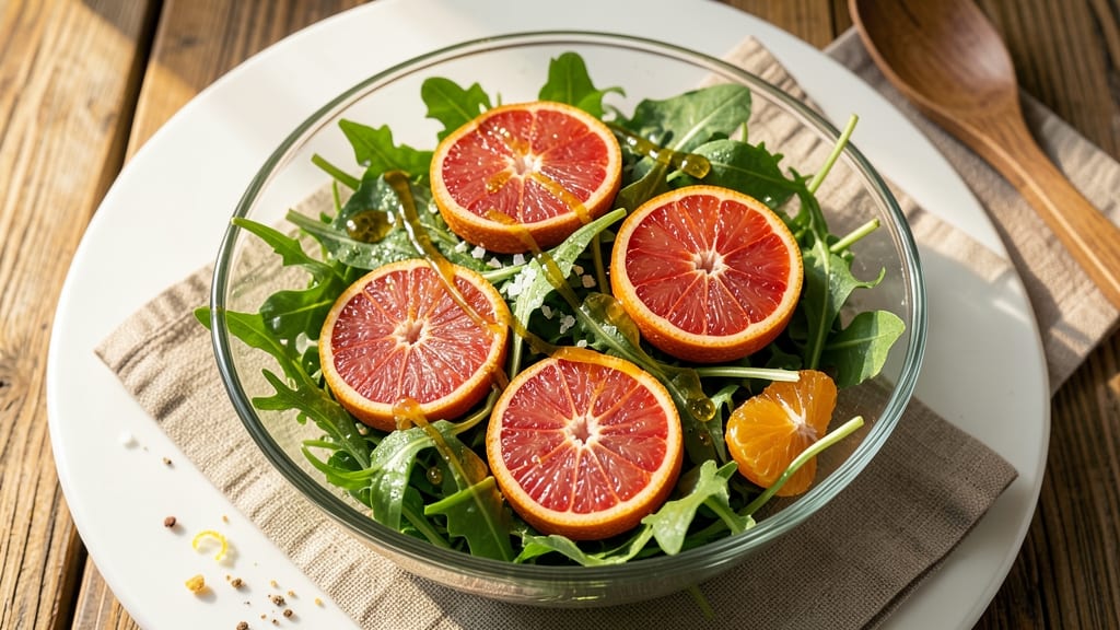Citrus Green Salad Recipe: Zesty Grapefruit and Blood Orange Bite