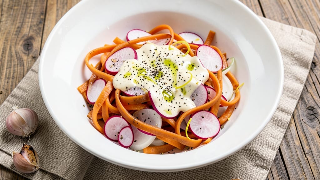Carrot and Radish Salad Recipe: Peppery Freshness in 15 Minutes