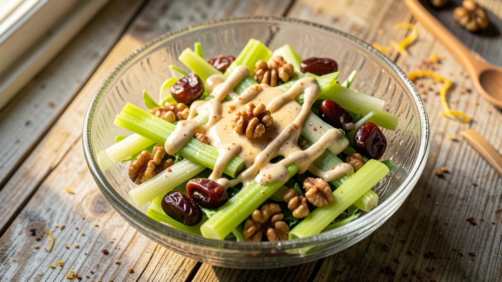 Celery Date Walnut Salad Recipe: Nutty-Sweet Crunch With Zero Mayo