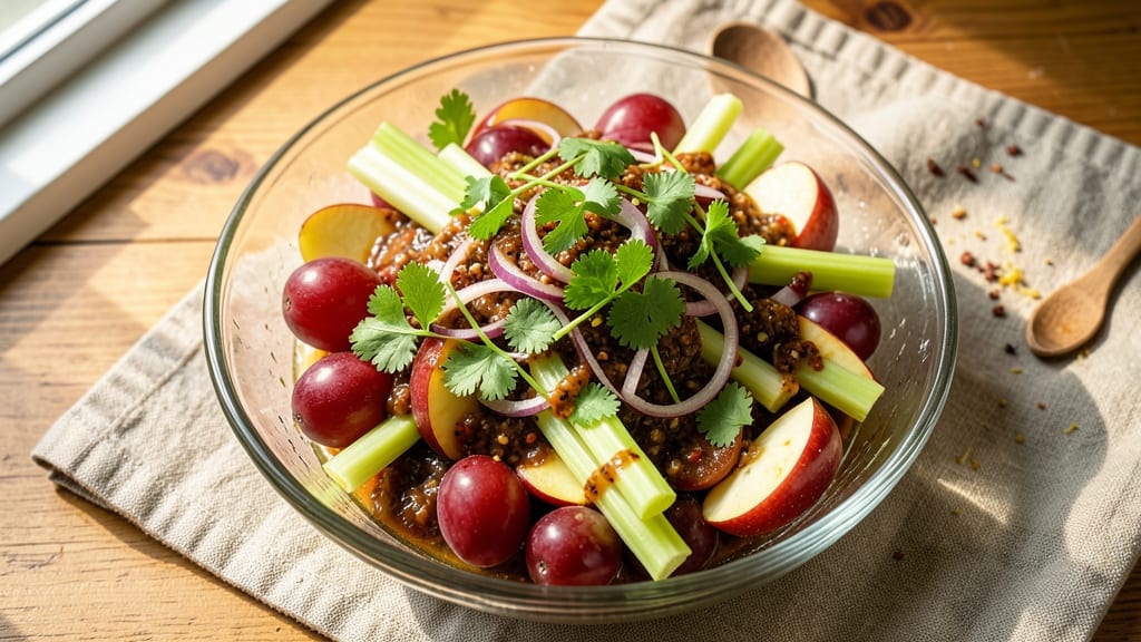 Chutney Salad Recipe: Spiced Fruit and Herb Freshness in Minutes