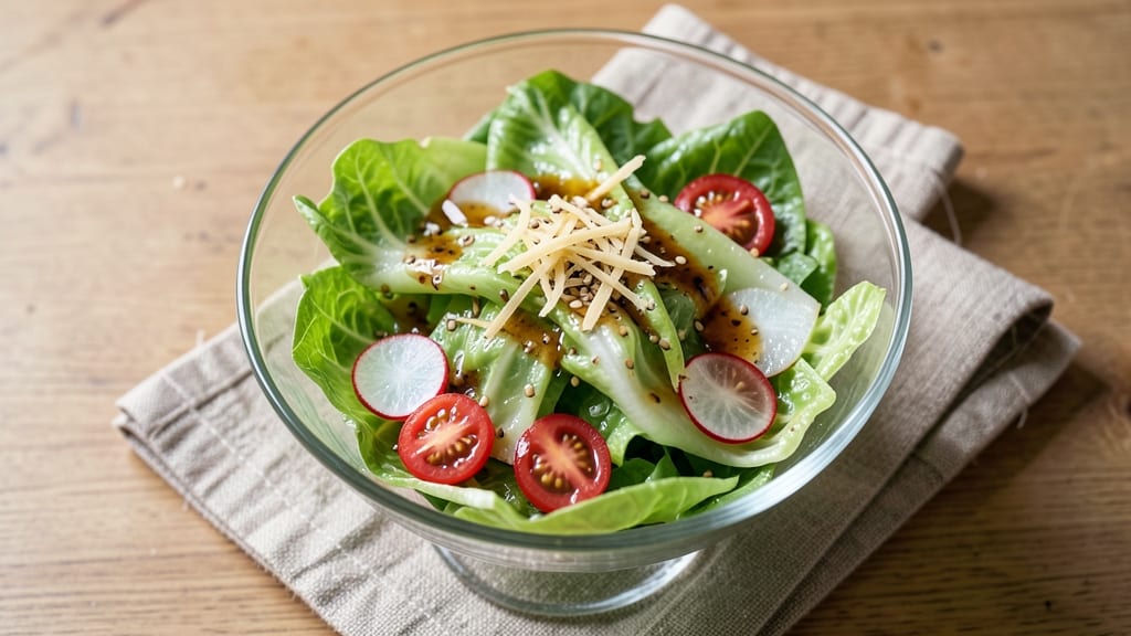 Cold Bok Choy Salad Recipe: Crisp-Tender Bites with Zesty Sesame Dressing
