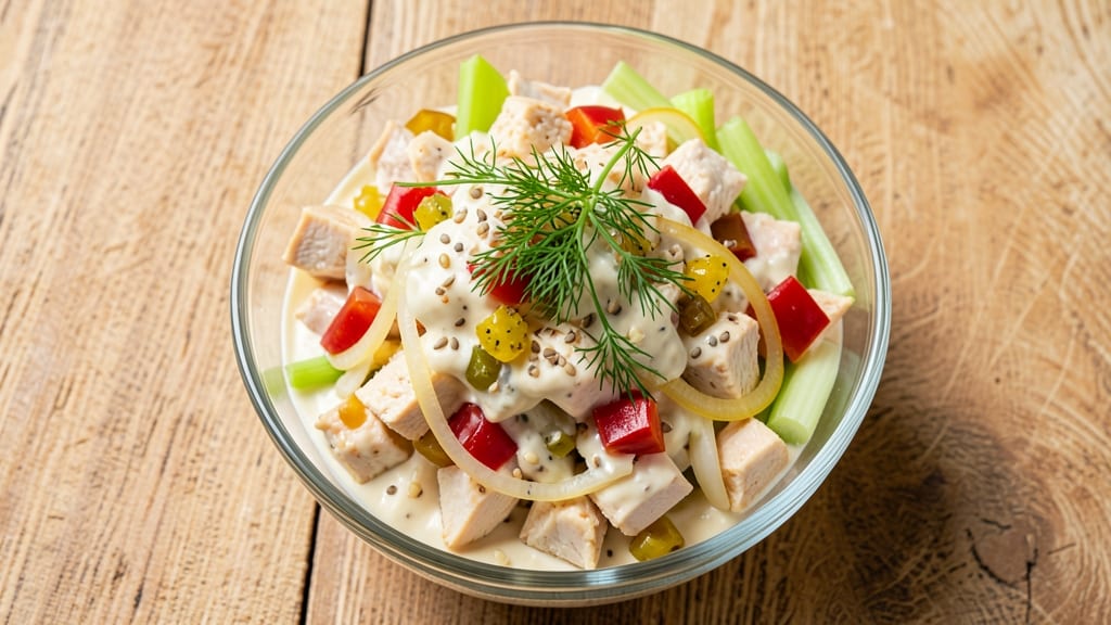 Chicken Salad Recipe With Pickle Relish: Zesty Tartness That Stays Crunchy All Day