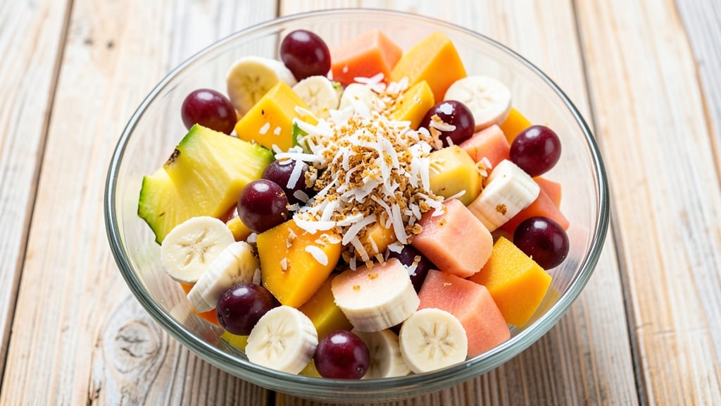 Chamorro Fruit Salad Recipe: Tropical Brightness with Pineapple and Coconut Zing