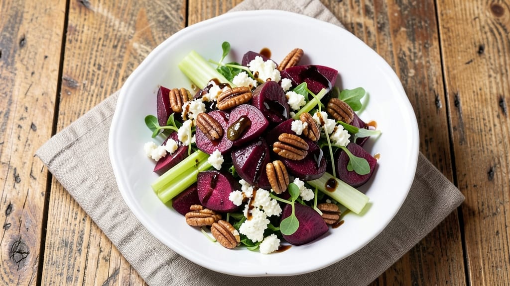 Capital Grille Beet Salad Recipe: Earthy Sweetness With Crisp Celery Crowns