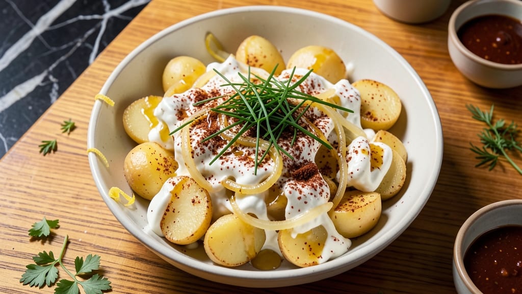 Charlie's Cafe Potato Salad Recipe: Smoky Chipotle Cream Cheese Crunch Without Mayo