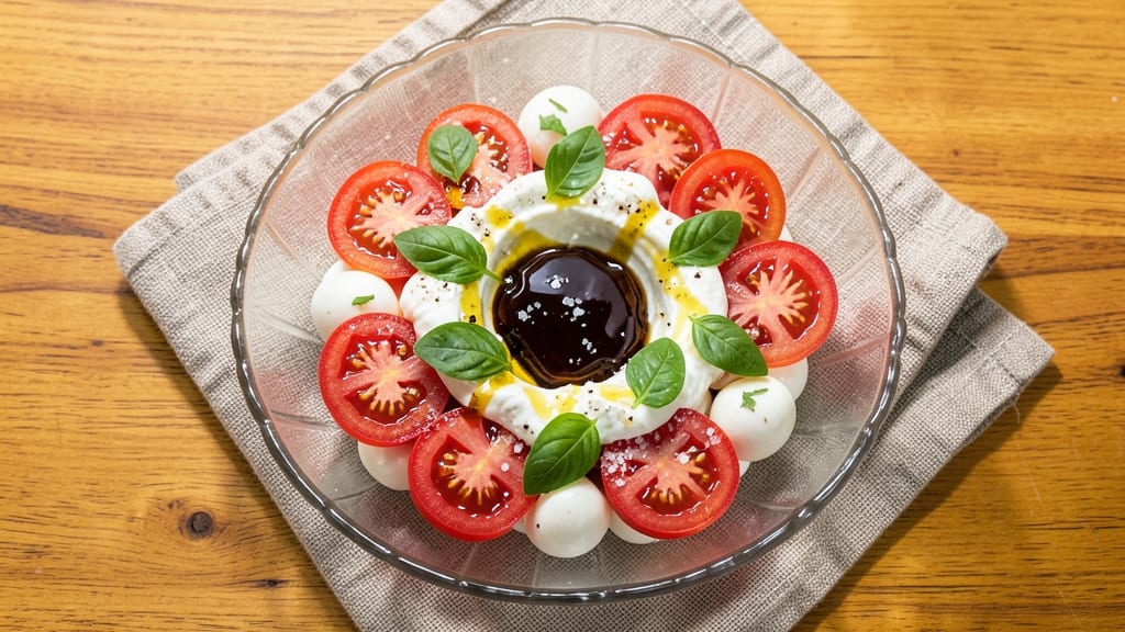 Caprese Salad Balsamic Dressing Recipe: Boldly Balanced Sweet-Tart Drizzle