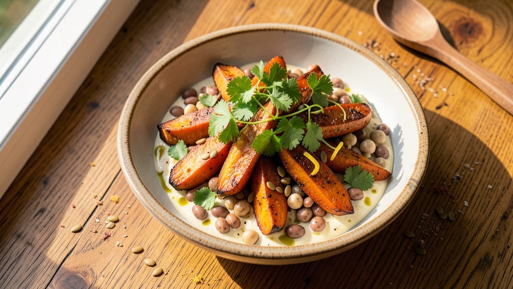Carrot and Bean Salad Recipe: Sweet Spiced Vinaigrette Magic