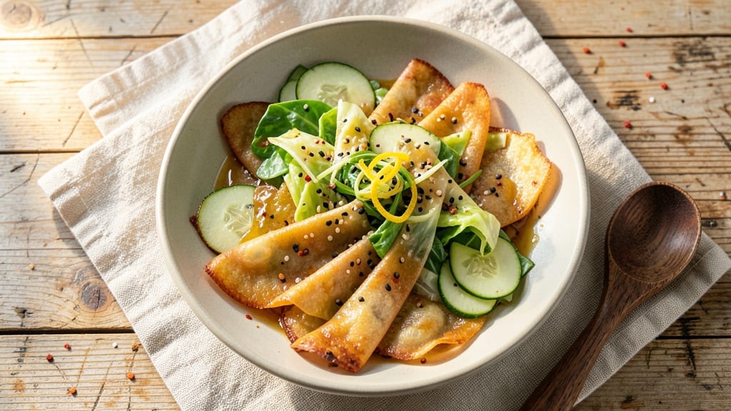 Chinese Tofu Skin Salad Recipe: Crispy Edges and Silky Texture Magic