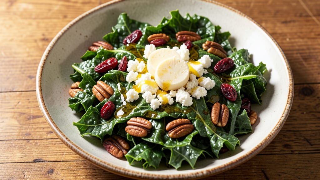 Christmas Kale Salad Recipe: Festive Crunch With Toasted Pecans and Citrus Zing