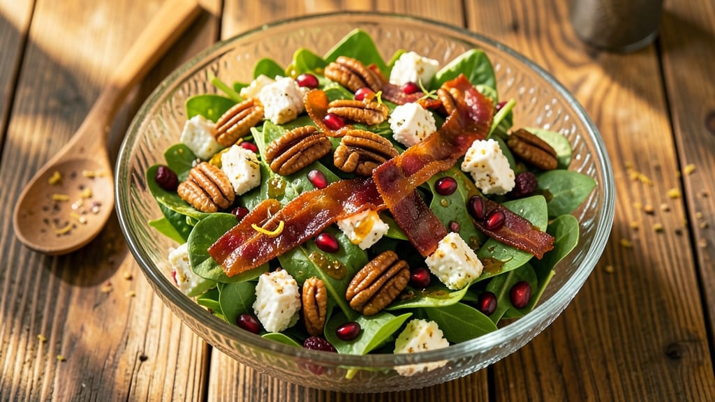 Christmas Tossed Salad Recipe: Festive Crunch and Cream Cheese Twist