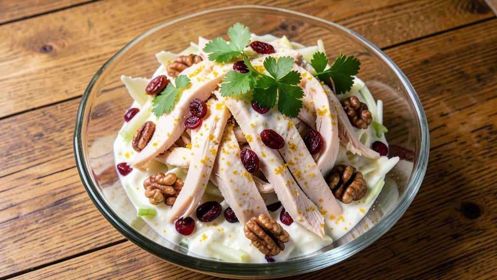 Chicken Salad Recipe with Craisins and Walnuts: Sweet-Savory Bites for Picnic or Sandwich Filling
