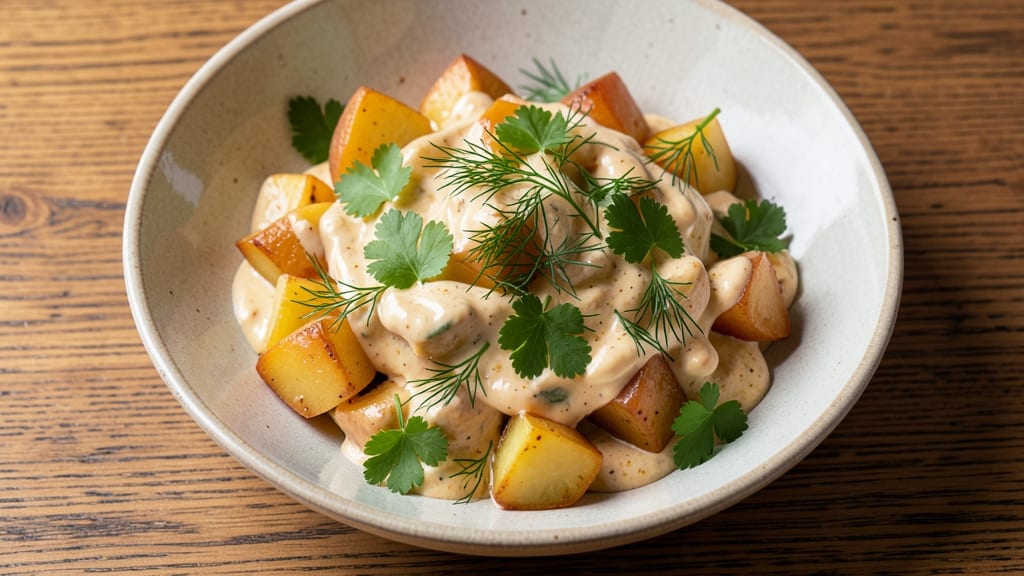 3 Lb Potato Salad Recipe: Bold Mustard and Vinegar Zing in Every Bite