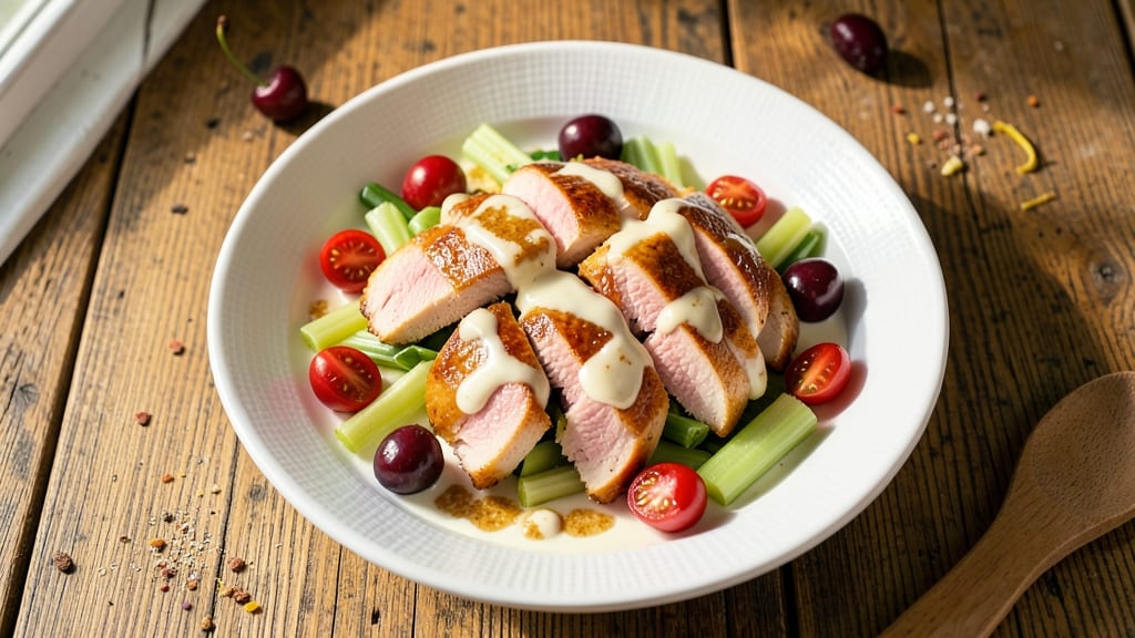 Amanda Nighbert's Chicken Salad Recipe: Celery-Cherry Tomato Twist With Zero Mayo