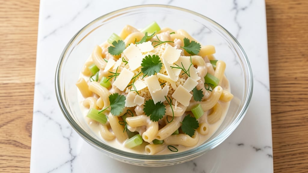 America's Test Kitchen Macaroni Salad Recipe: Crisp Celery Crowns and Herb Cheese Harmony With Zero Mayo