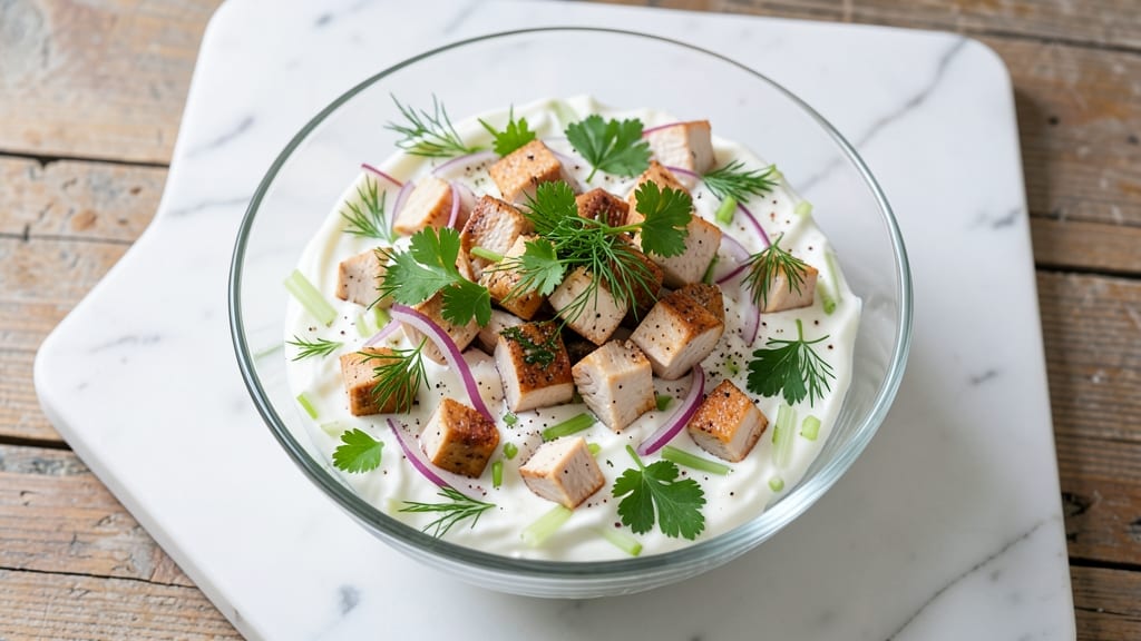 Chicken Salad Recipe Using Food Processor: Ultra-Smooth Texture Without Mayo