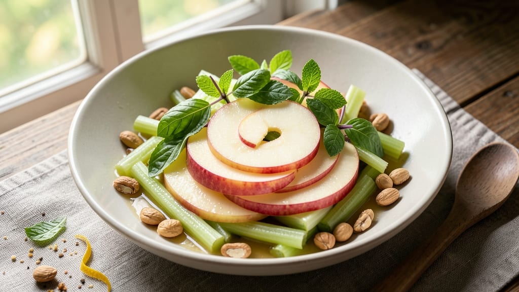 Thai Apple Salad Recipe: Sweet-Tart Balance With Crunchy Celery and Lime Zing